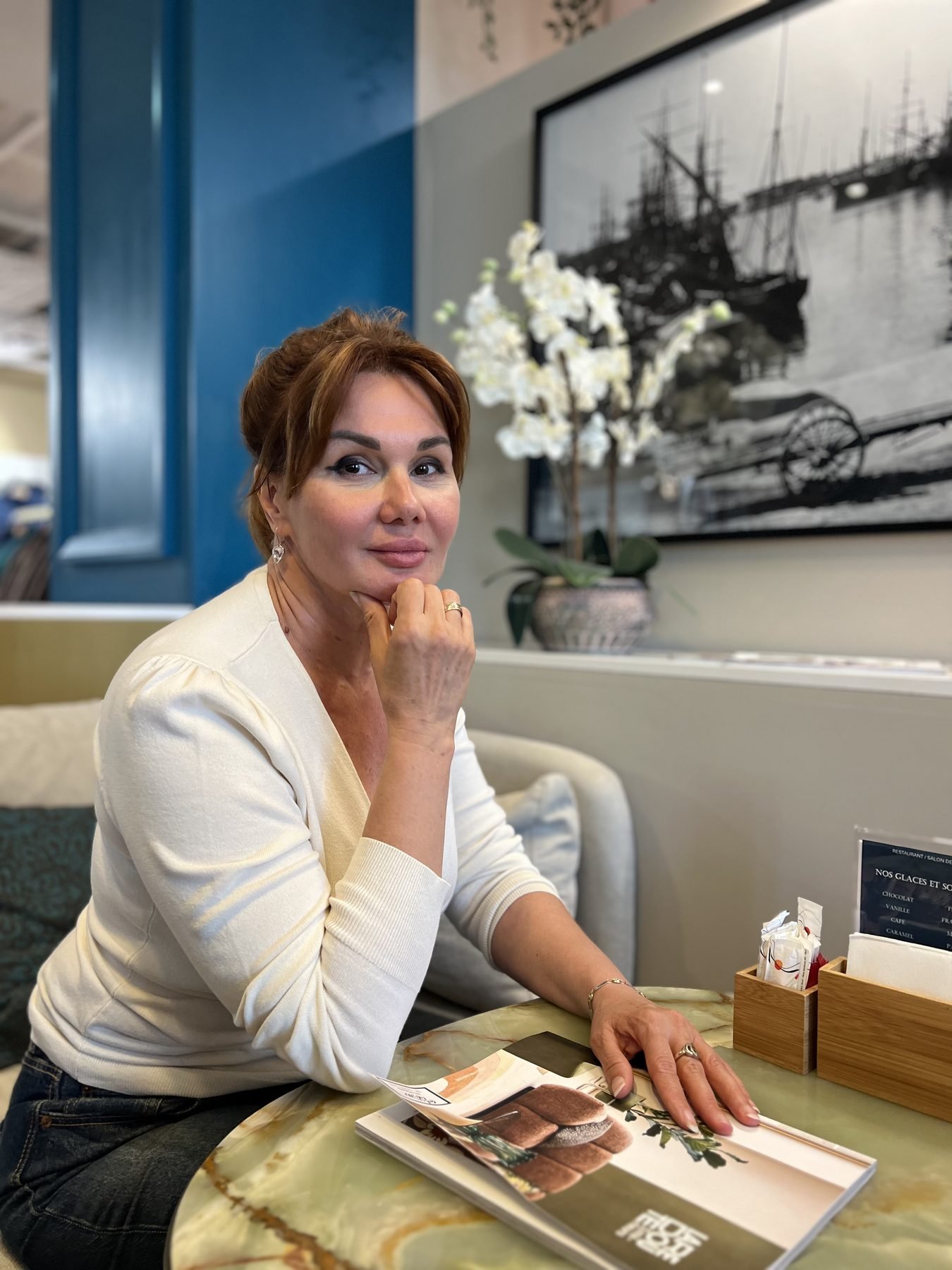 Portrait of Marina Milczanowski, interior and exterior designer